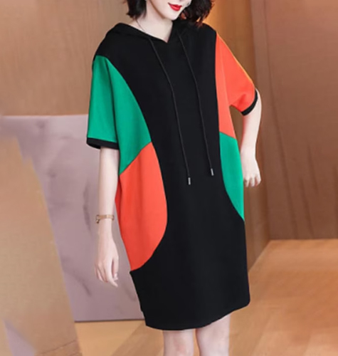 Hooded Sweater Dress